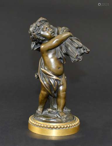 Putto mit aehrengarbe.