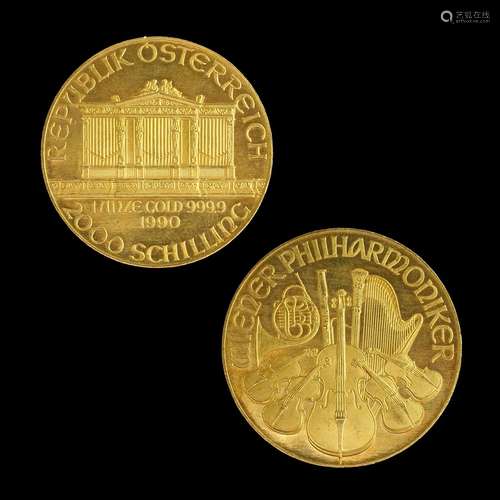 2000 Schilling Wiener Philharmoniker,