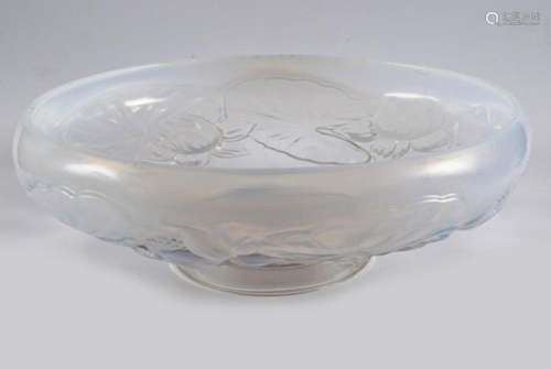 RENE LALIQUE OPALESQUE GLASS BOWL