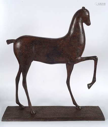 ABSTRACT BRONZE SCULPTURE