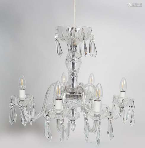 LARGE WATERFORD CRYSTAL CHANDELIER