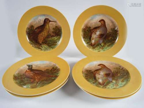 SET 6 LIMOGES PLATES