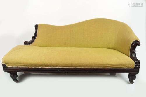 WILLIAM IV ROSEWOOD CHAISE LONGUE