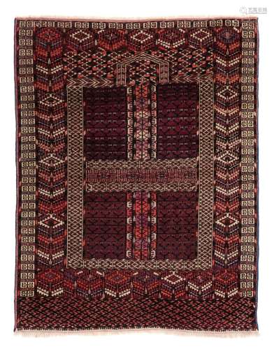 Tapis Hatchlou Engsi, Turkménistan, 1ère moitié du XXème s.,...