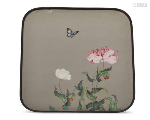 A Namikawa Sosuke cloisonne tray