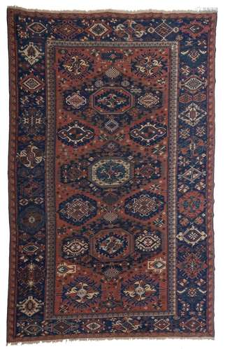 A Caucasian Soumak area rug