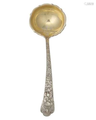 A Gorham sterling silver punch ladle