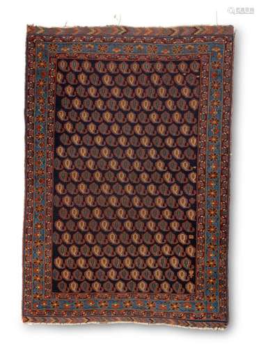 A Persian Sarouk area rug