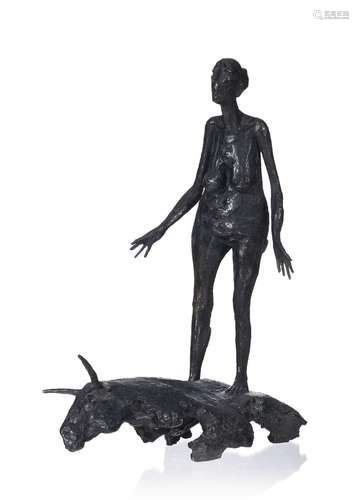 Marc Petit (1961), "Fatalité", 1992, sculpture en ...