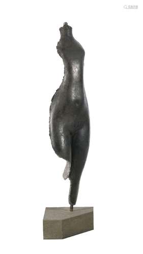 Casimir Reymond (1893-1969), Figure féminine, sculpture en b...