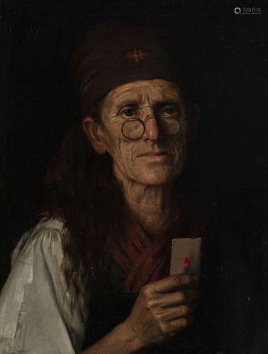 Carl Maria Seyppel (1847-1913), "La sorcière", hui...