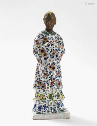 A standing Chinese woman - Berlin, 18th century, Gerhard Wol...
