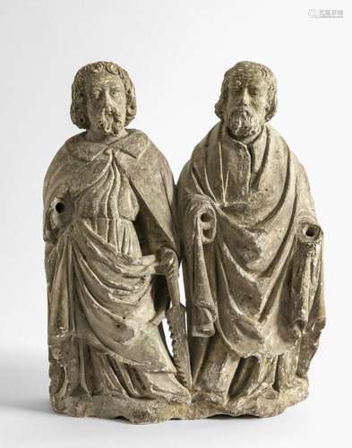 Two apostles - German, early 16th century