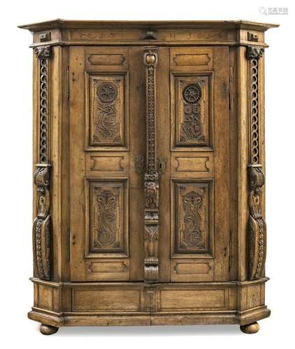 A cupboard - Bergisches Land, dated 1796