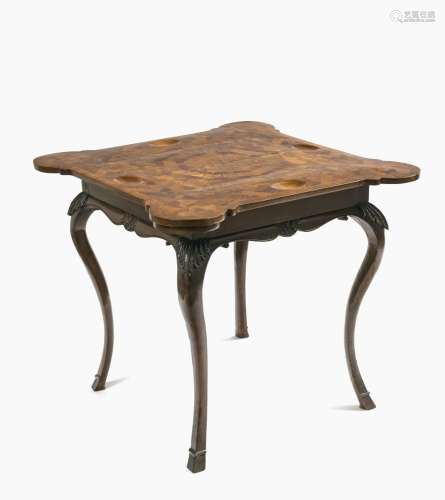 A games table - German, 18th century and later