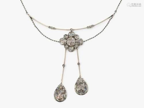 A diamond lavaliere - Probably Germany, circa 1910