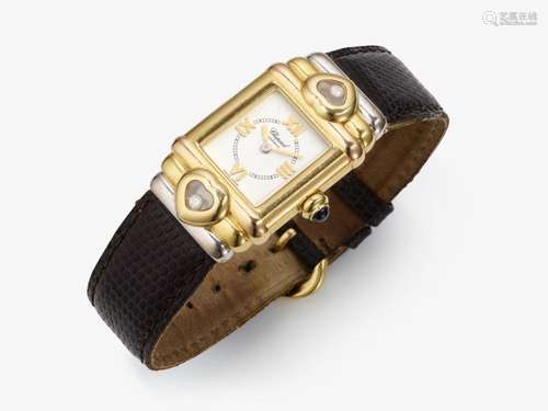 A ladies` wristwatch - CHOPARD, model: HAPPY DIAMONDS