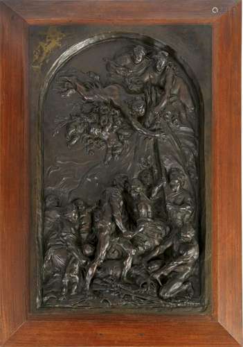 Jules DALOU (1838-1902)//R//La fraternité//R//Haut-relief en...