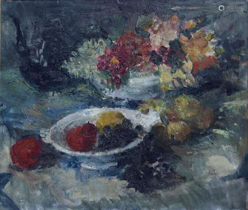 Attribué à Victor SIMONIN (1877-1946)//R//Nature morte aux f...