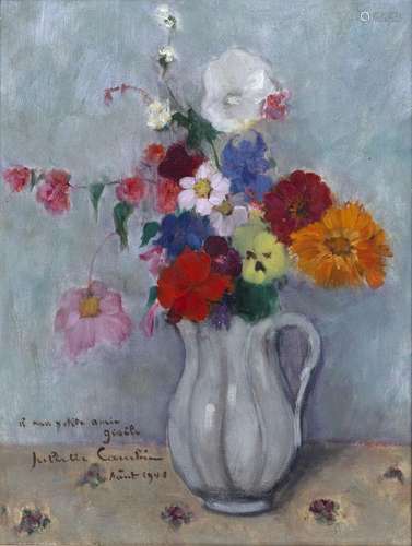 Juliette CAMBIER (1879-1963)//R//Bouquet de fleurs