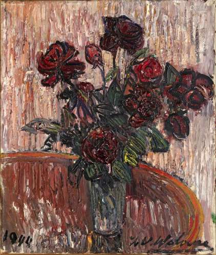 Henri Victor WOLVENS (1896-1977)//R//Les roses de Paula