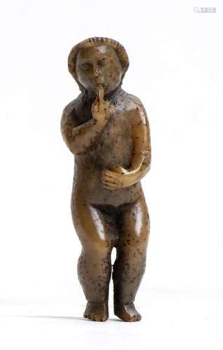 Indo-Portuguese bone carving depicting depicting the infant ...