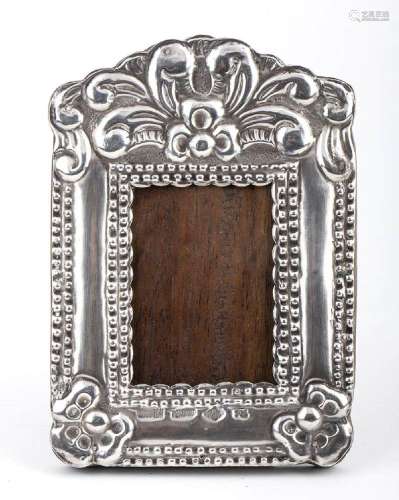Peruvian sterling silver photo frame - Lima early 20th centu...