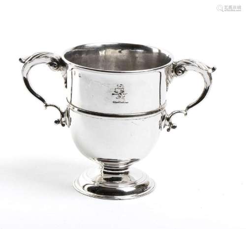 Georgian Irish cup - Dublin, mid 18th century