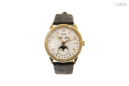 PIAGET SWISS Armbanduhr Kalender | PIAGET SWISS Wrist Watch ...