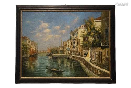 Maler des 20. Jahrhunderts Lagune de Venzia | Painter of the...