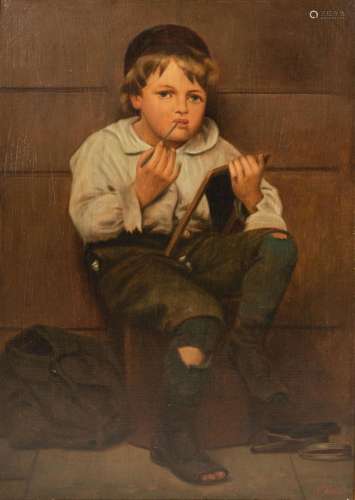 Charles Armor (American, 1844-1911), Portrait of a Young Boy