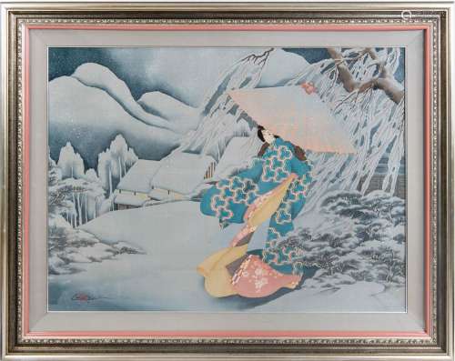 Caroline Young (Chinese-American, 20th century), Winter Stro...