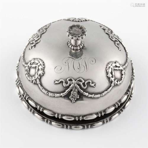 An American sterling silver call bell,