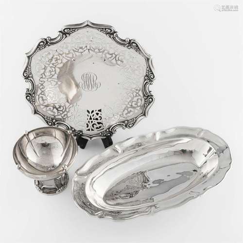 A collection of American sterling silver bowls and reticulat...