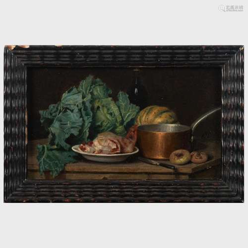 European School: Still Life with Tureen; and Still Life with...