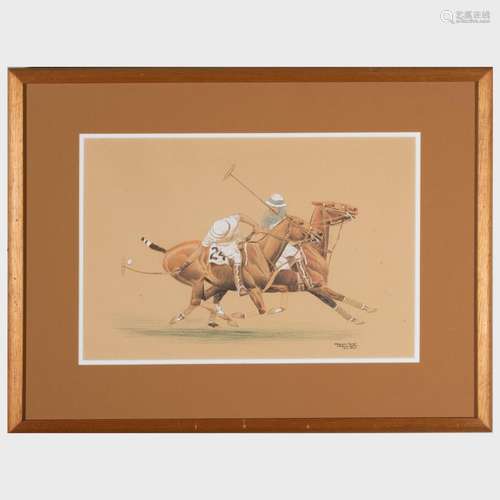 Paul Brown (1893-1958): Polo: Stevenson Saves