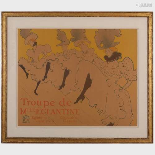 Henri de Toulouse-Lautrec (1864-1901): La Troupe de Mademois...