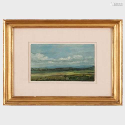 Attributed to Albert Bierstadt (1830-1902): Cloud Studies, T...