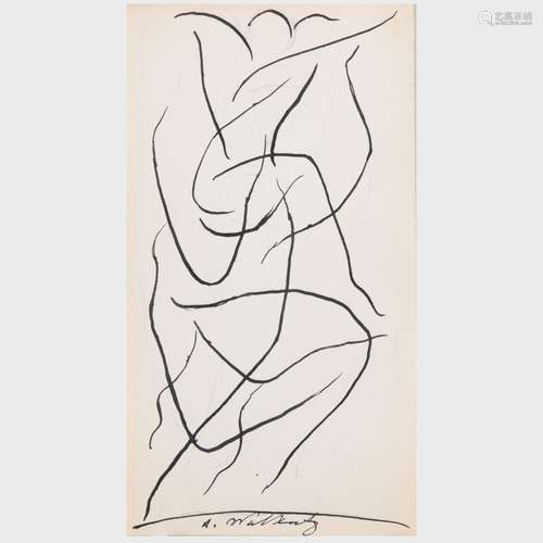 Abraham Walkowitz (1878-1965): Untitled: Four Images