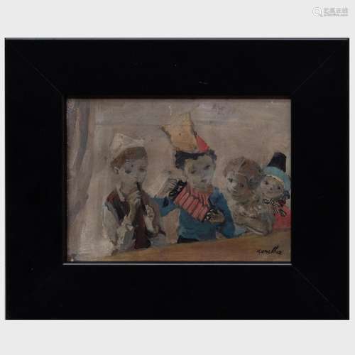 Rajmund Kanelba (1897-1960): Study for Children`s Party