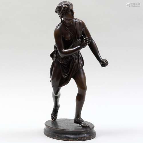 French Bronze Model of Atalanta