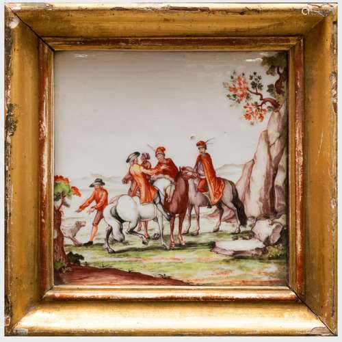 Meissen Porcelain Plaque