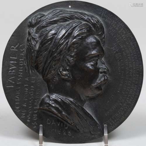 Continental Cast Bronze Bust of Charles-Nicolas, Baron Fabvi...