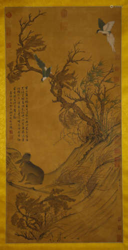 Cui Bai (1004-1088), Chinese Flower and Bird Painting