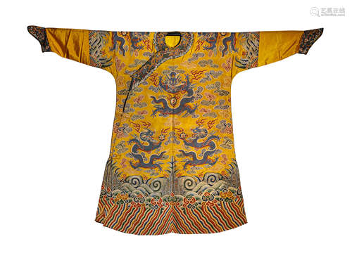 Embroidered Imperial Dragon Robe