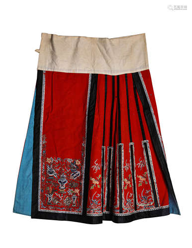 Embroidered and Beaded Skirt