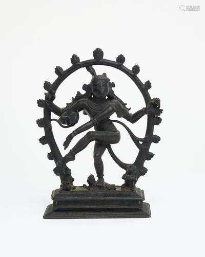 A bronze figure of Shiva Nataraja Vijayanagar period, 16th C...