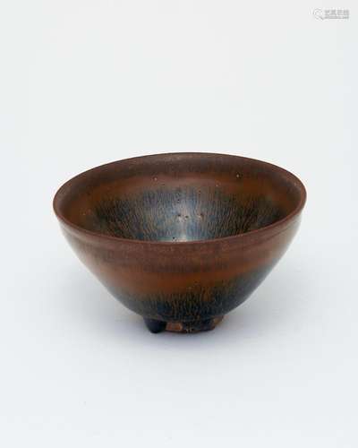 A jian-ware 'hare's fur' tea bowl 12th/13th cent...