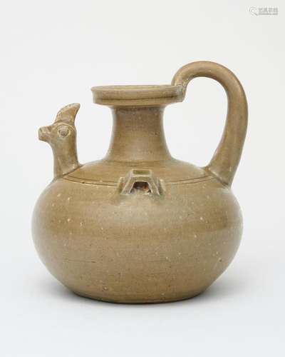 A yue-ware celadon-glazed 'chicken' ewer Western Jin...