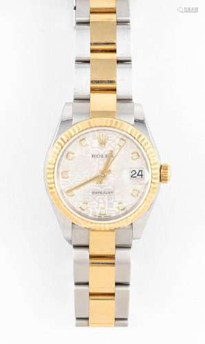 A lady's Rolex Datejust wristwatch